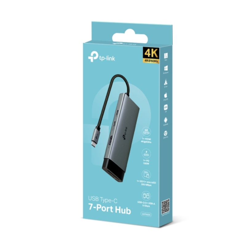TP-Link USB Type-C 7-Port Hub | UH7020C