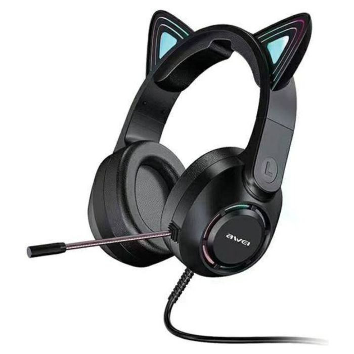 AWEI Head-Mounted Game Headset Black | GM-9