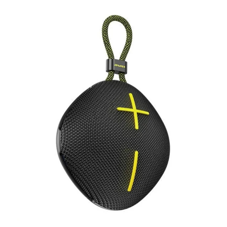 AWEI Bass Wireless Speaker With RGB Black | KA6