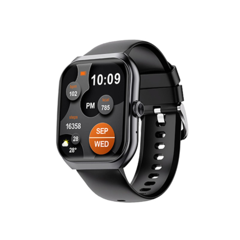 AWEI Smart Watch Screen AMOLED 2.1 Inch Black | H46-BLACK