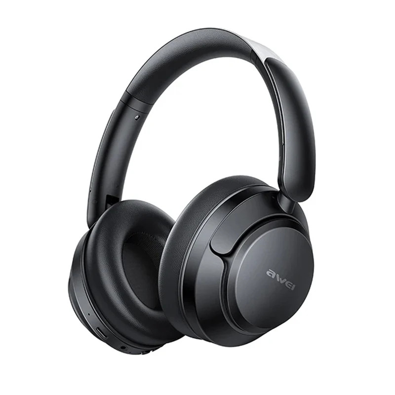 AWEI Foldable Wireless Headphone With ANC Function Black | AT2-BLACK