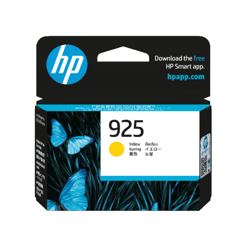 HP 925 Original Ink Cartridge - Yellow | 4K0V8PE