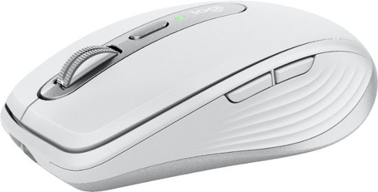 Logitech - MX Anywhere 3 Compact Performance Mouse for MAC - Pale Gray | 910-005991