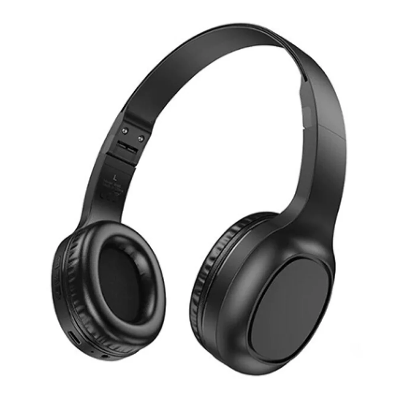 Hoco W46 Charm — Foldable Bluetooth Headphones | 40mm Drivers, 20H Battery, BT 5.3 + AUX