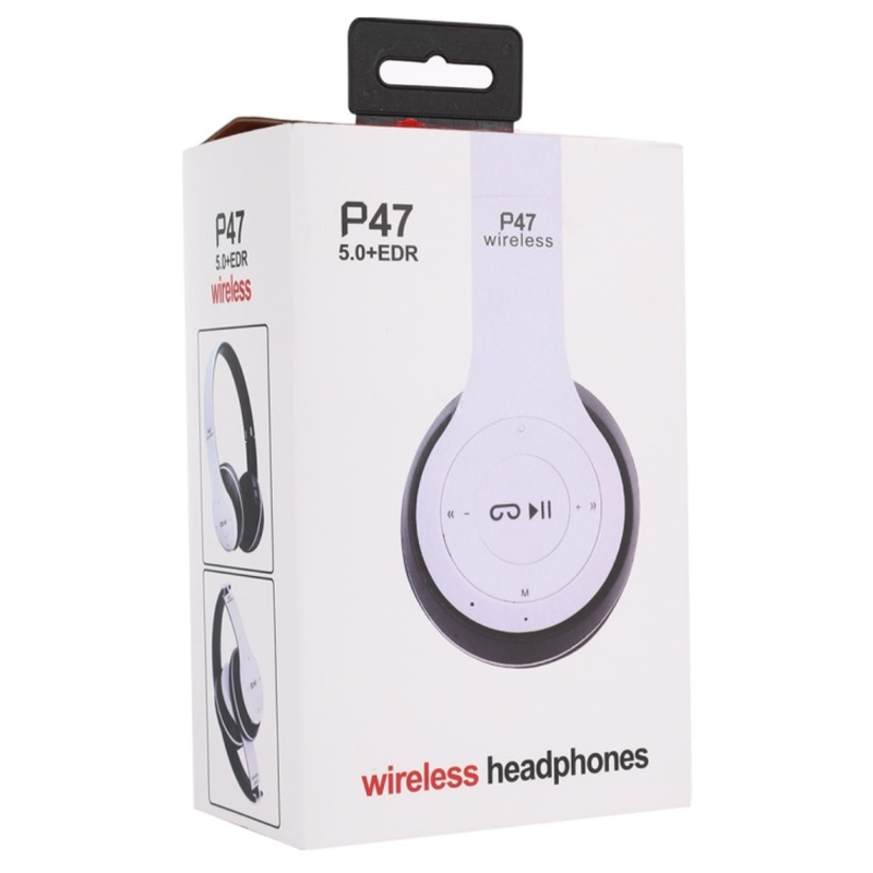 OEM P47 Wireless Headphone, White