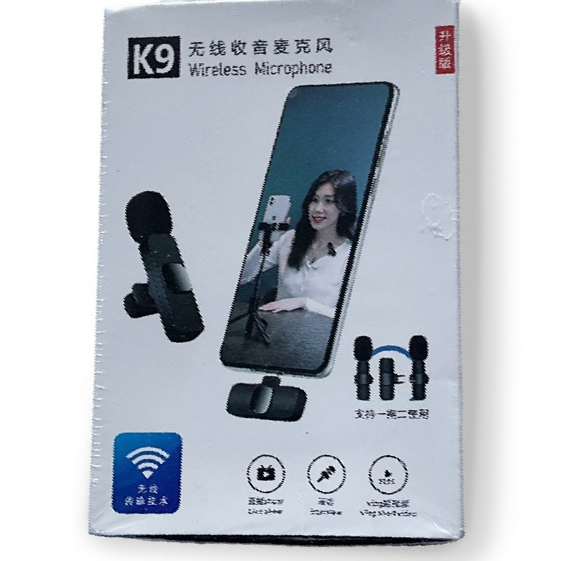 OEM K9 Wireless Dual Microphone