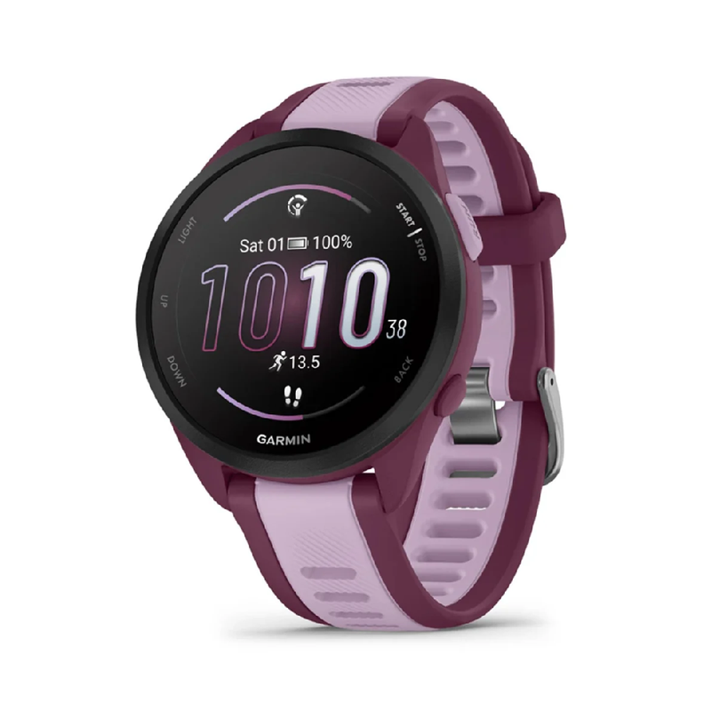 Garmin Forerunner 165 Music Smart Watch - Berry/Lilac | 010-02863-33