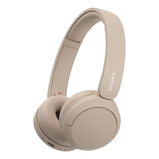 Sony Wireless Bluetooth On-Ear Headphones – Beige | WH-CH520