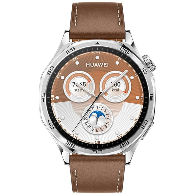 Huawei GT5 Smart Watch - Brown Leather | GT5