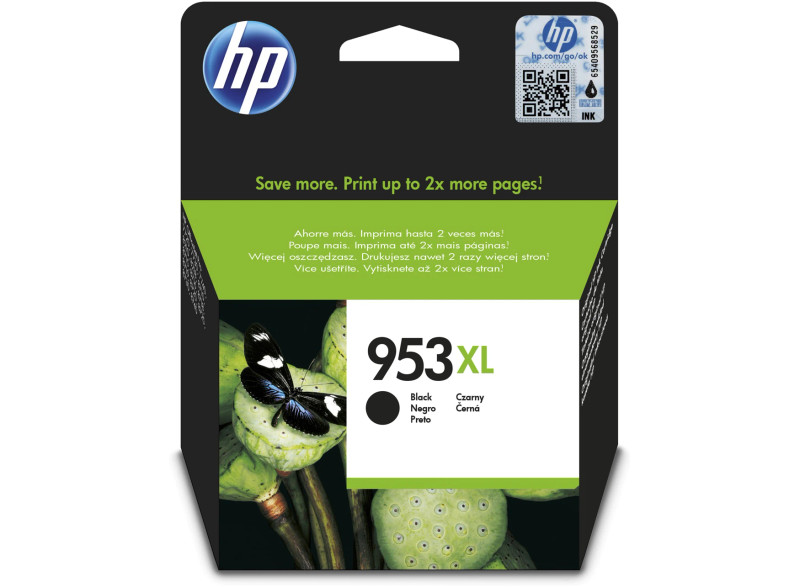 HP 953XL BLACK Ink Cartridge | L0S70AE BGX