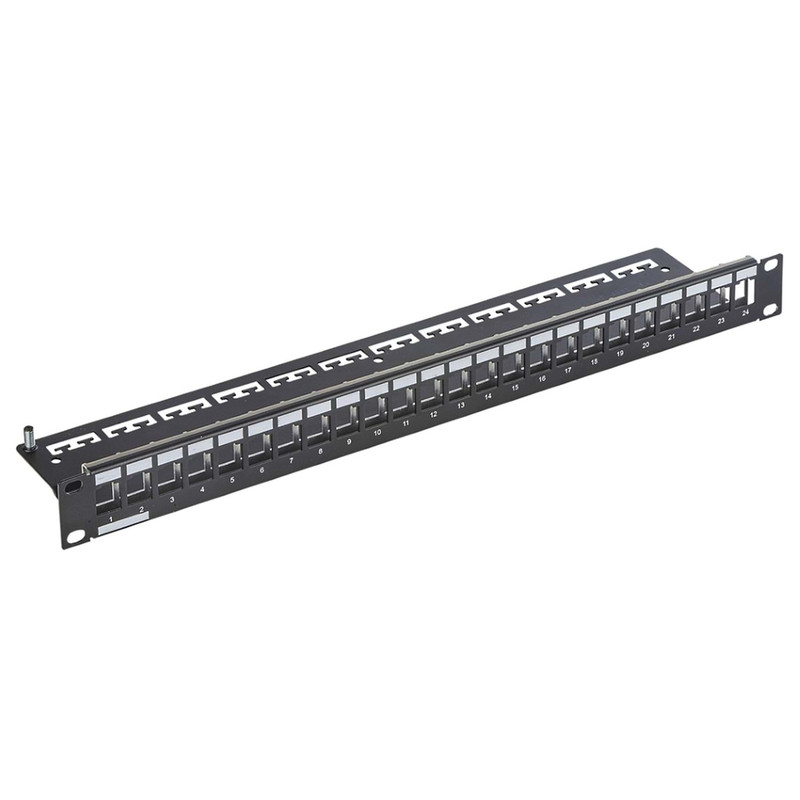 3M Empty Patch Panel for 24 Jacks | UU-0016-2288-3