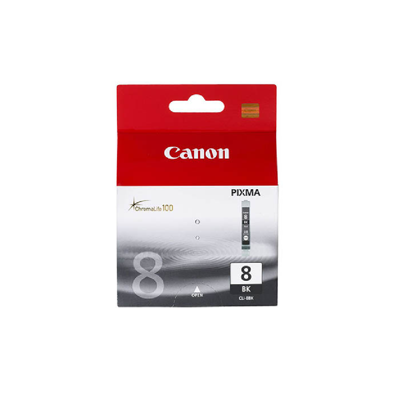 Canon Original Ink Tank, Black | CLI8BK