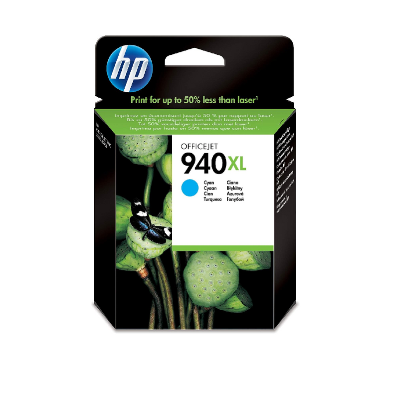 HP 940XL Cyan Original Ink Cartridge | C4907AE