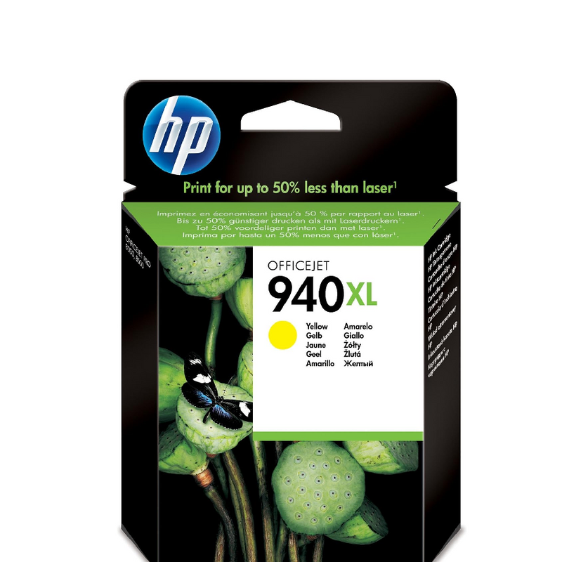 HP 940XL Original Yellow Ink Cartridge | C4909AE