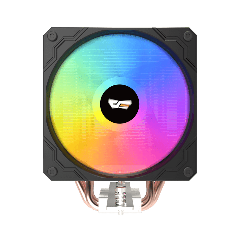DarkFlash Digital Display Tower CPU Cooler | M400