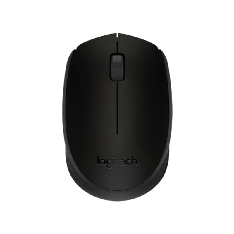 Logitech M170 Wireless Mouse, Black | 910-004658