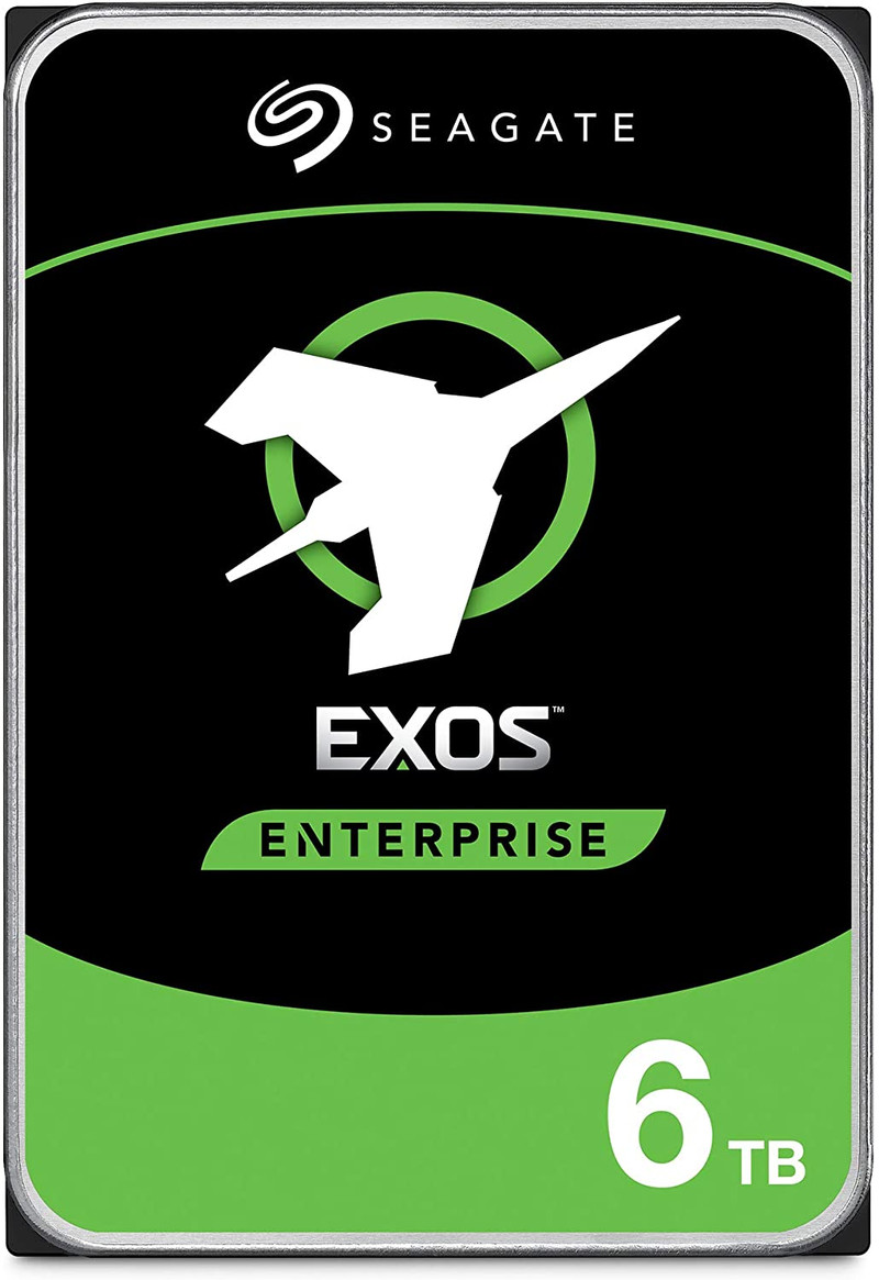 Seagate Exos 7E8 6TB Enterprise HDD 3.5" SATA 7200RPM 256MB Cache 6Gb/s Internal Hard Drive