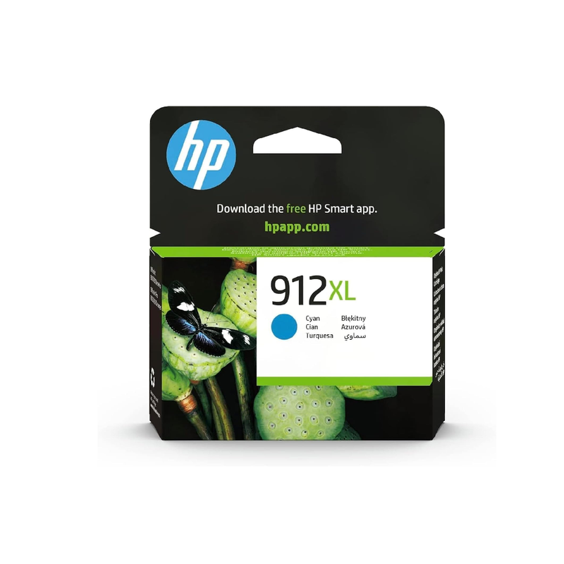 HP 912XL Original High Yield Cyan Ink Cartridge | 3YL81AE