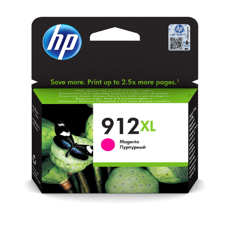 HP 912XL Original High Yield Magenta Ink Cartridge | 3YL82AE