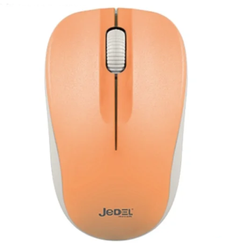 Jedel 2.4G Wireless Mouse, Orange | W701