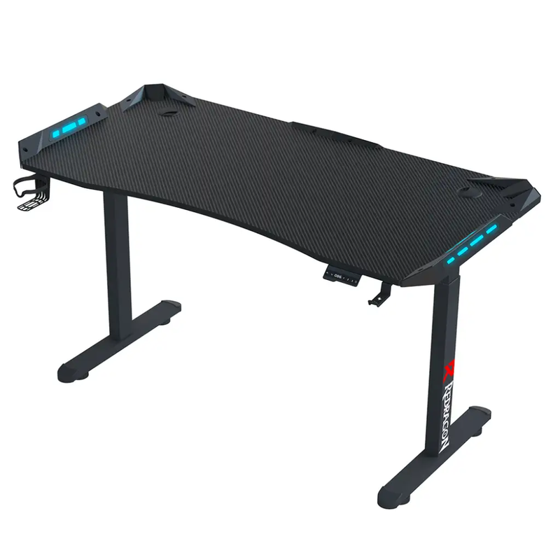 Redragon 120cm LED Gaming Desk, 1200*600*720, 1170MM + Parts Box | GD-3300-S