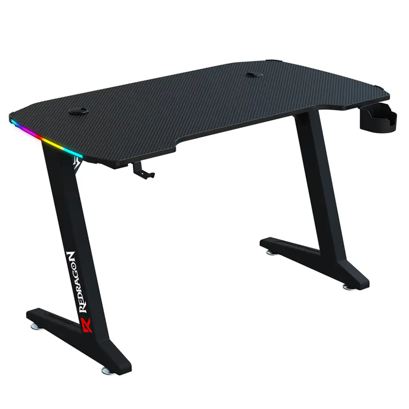 Redragon 140cm RGB Black Gaming Desk - 1400*600*730 | GD-3111BK