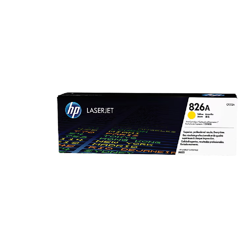 HP 826A Original LaserJet Toner Cartridge - Yellow | CF312A