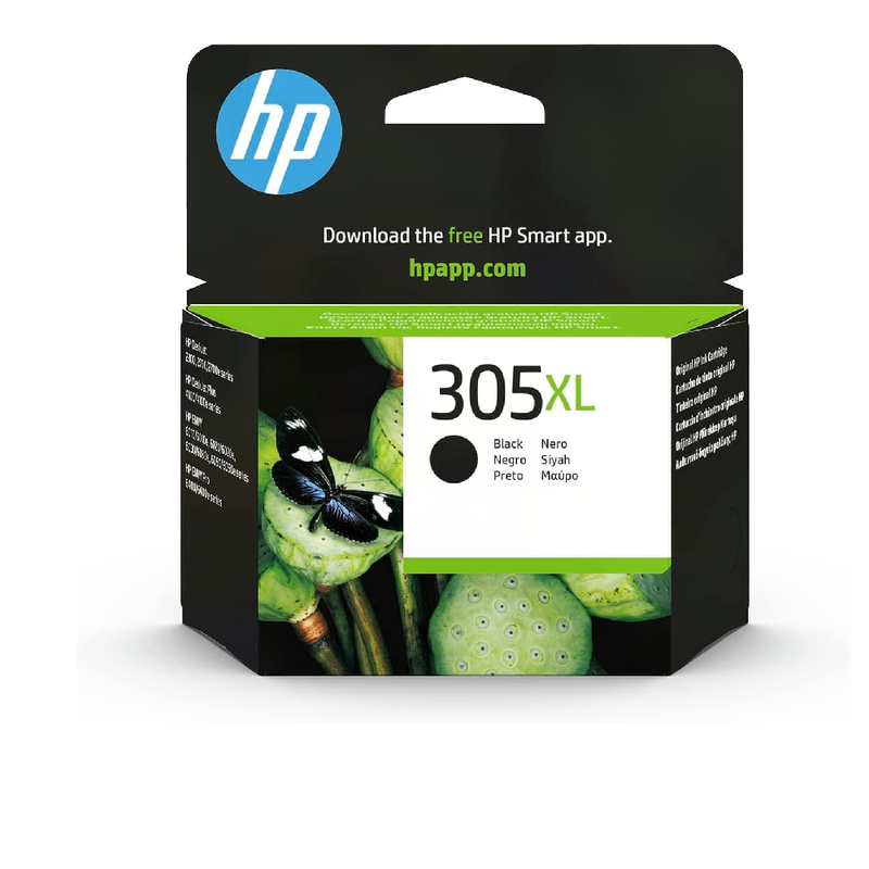 HP 305XL High Yield Original Ink Cartridge - Black | 3YM62AE