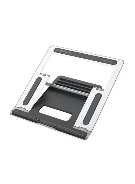 Promate Multi-Level Adjustable Laptop Stand - Silver | DESKMATE-5