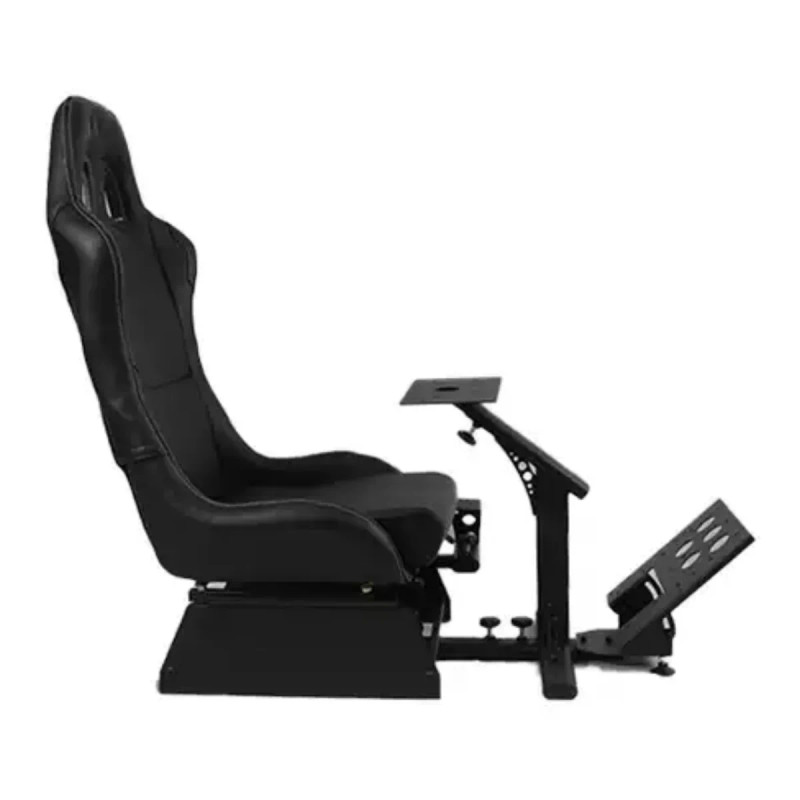Racing Seat Gaming Chair Simulator - Compatible with All Steering Wheel Models | PLAS-CHR-GAMI