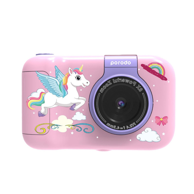 Porodo Lifestyle Kids Flip Digital Camera - Pink │ BPD-CAM-LFST014-PK