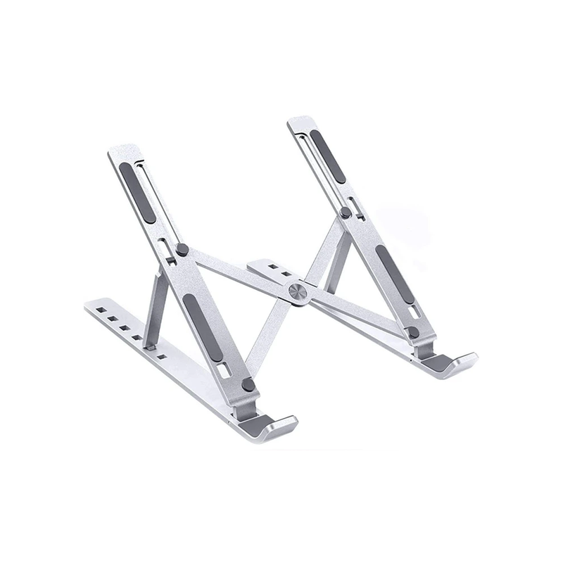 Stand Aluminum N1 Silver for Laptop and iPad