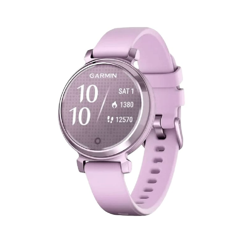 Garmin Lily 2 Smartwatch - Metallic Lilac with Lilac Silicone Band | 010-02839-01