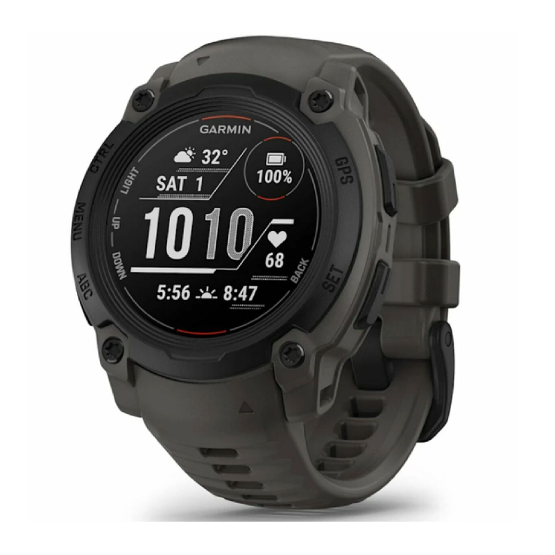 Garmin Instinct E – 40mm GPS Smartwatch - Black with Charcoal Band | 010-02932-00
