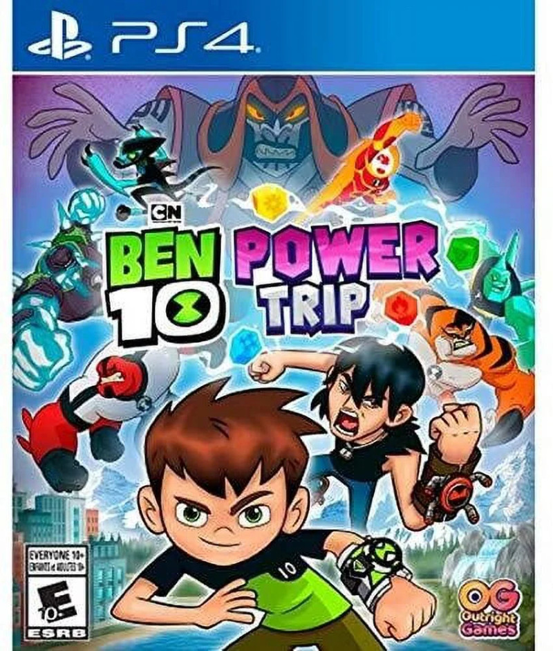 Ben 10: Power Trip — PS4 Game (Physical Disc) | Outright Games