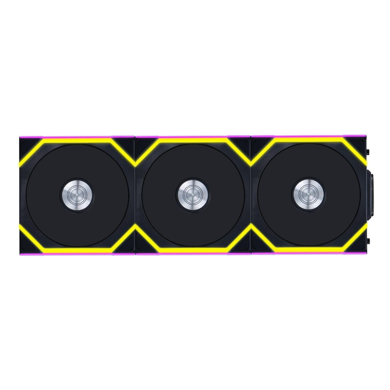 Lian Li UNI FAN SL Wireless 120mm Black Triple Pack With Controller | G99.12SL1W3B.00