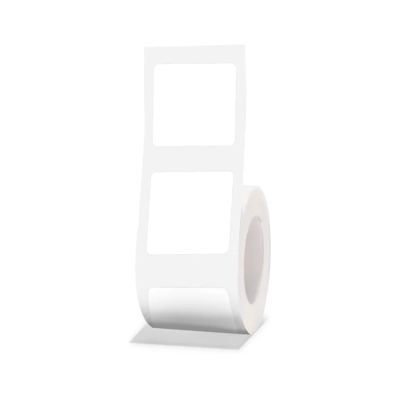 Niimbot B1 White Thermal Label - 40x40mm, 180 Label/Roll