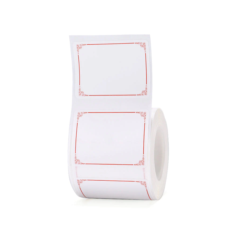 NIIMBOT B1 Red Cadre Thermal Label - 230 Label/Roll - 40*30mm