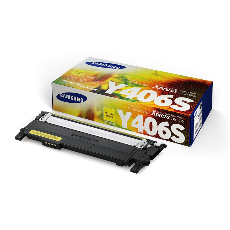 Samsung 406S Original Toner - Yellow | SU463A
