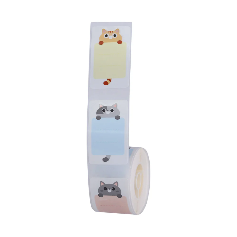 NIIMBOT D101 Cat Thermal Label - 150 Label/Roll - 25x42mm