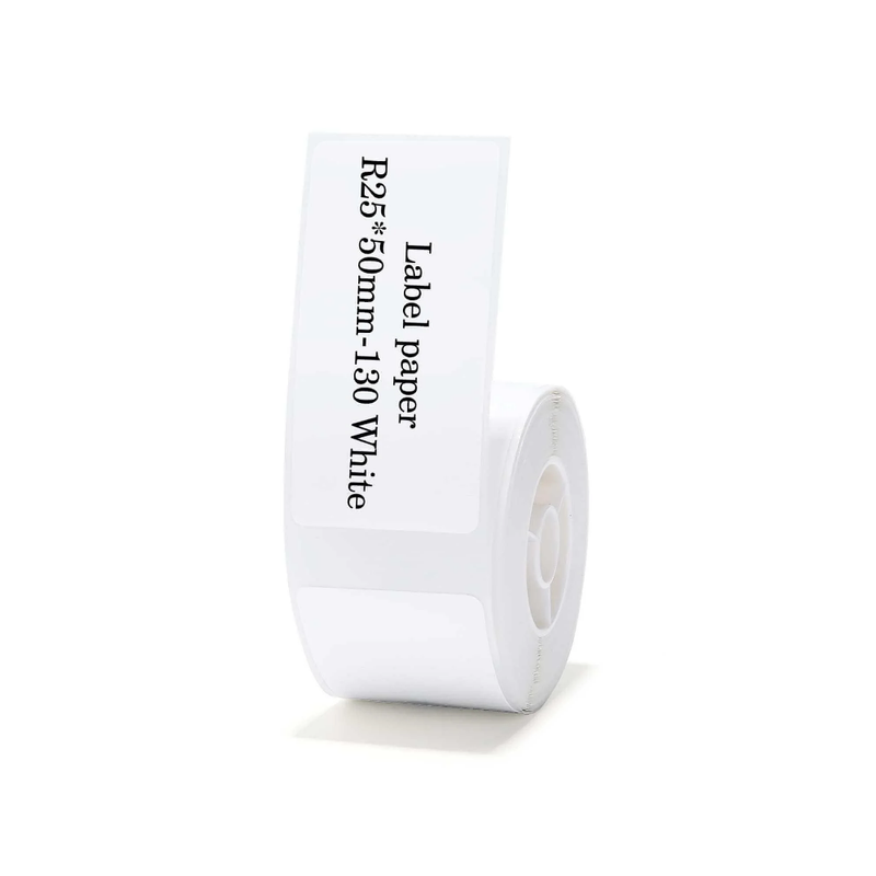 NIIMBOT D101 White Thermal Label - 125 Label/Roll - 25*50mm