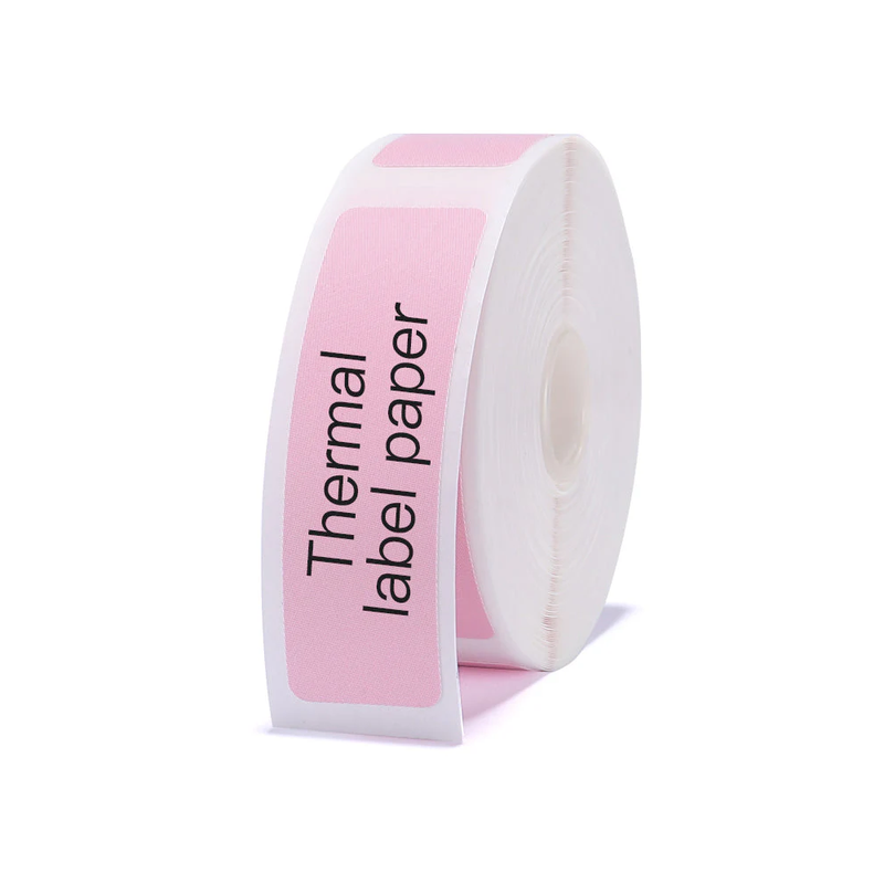 NIIMBOT D11/D110/D101 Pink Thermal Label - 160 Label/Roll - 12x40mm