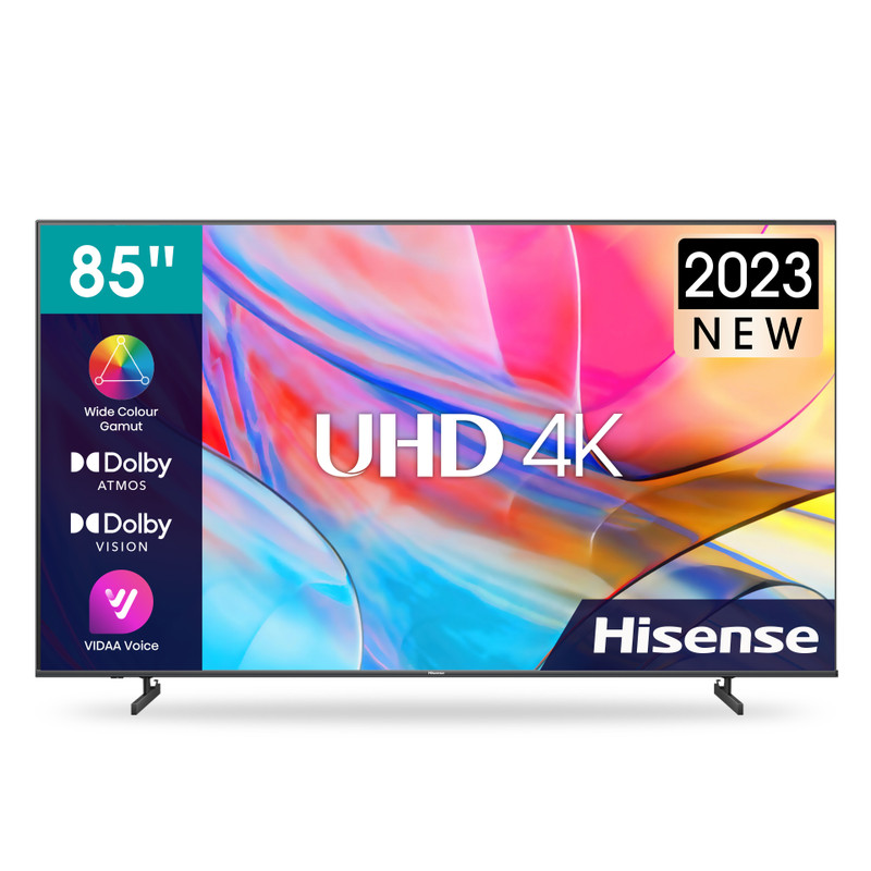 Hisense 85" 4K DLED Smart TV Vidaa U6 OS | 85A7K