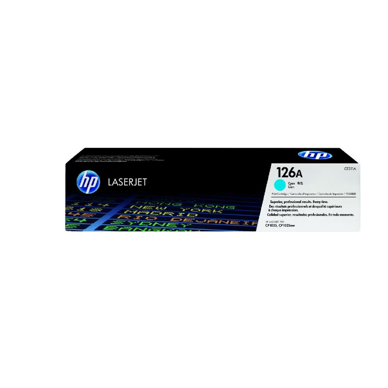 HP 126A Original LaserJet Toner Cartridge - Cyan | CE311A