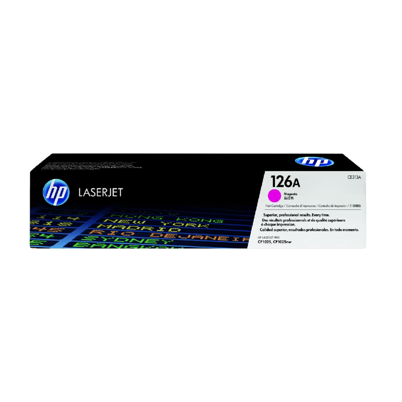 HP 126A Original LaserJet Toner Cartridge - Magenta | CE313A