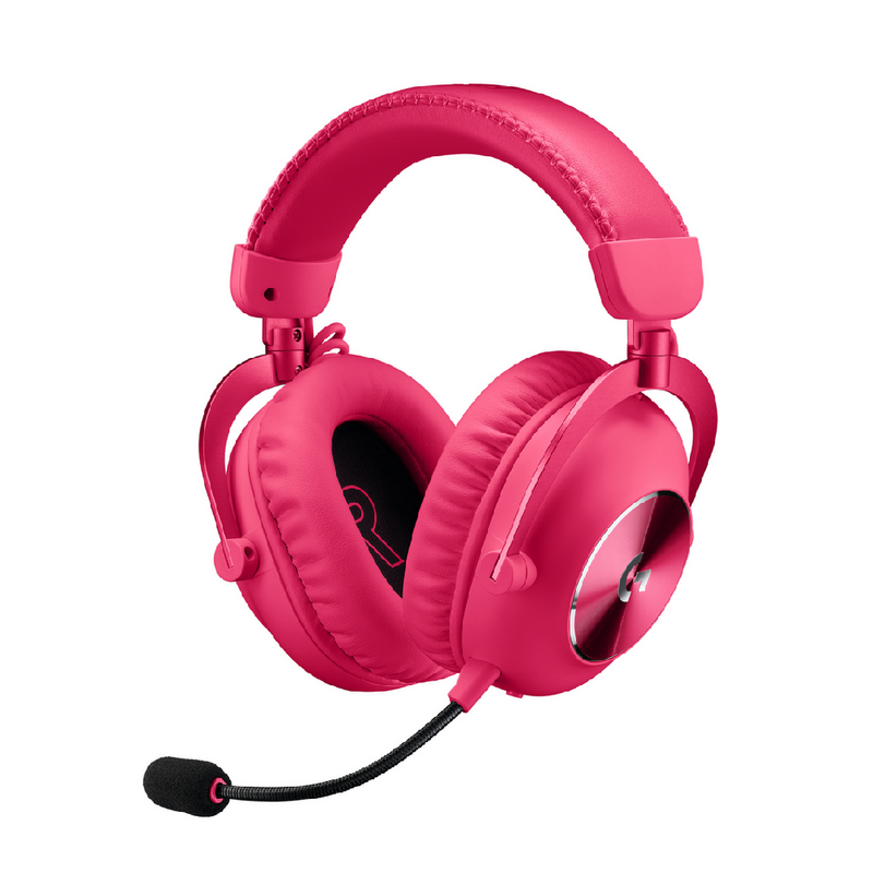 Logitech G PRO X 2 Lightspeed Wireless Gaming Headset, Pink