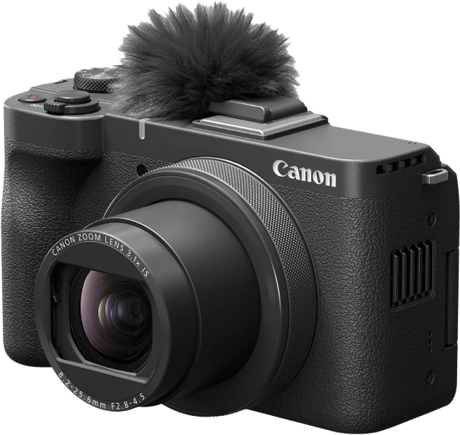 Canon PowerShot V1 — Hybrid Vlogging Camera | 1.4" 22.3MP Sensor, 16-50mm Ultra-Wide Zoom, 4K60, Cooling Fan