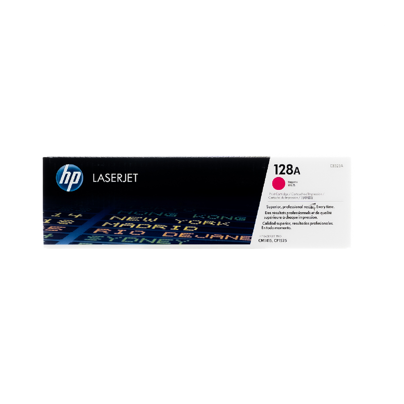 HP 128A Original LaserJet Toner Cartridge - Magenta | CE323A