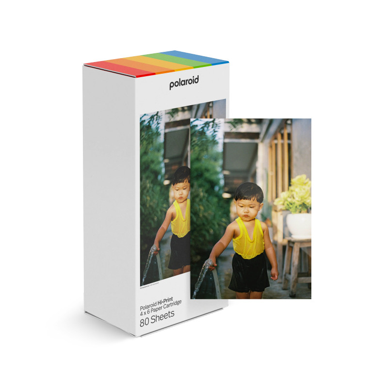 Polaroid Hi Print 4x6 Paper Cartridge – 80 Sheets | POLCLP4X6(80SH)