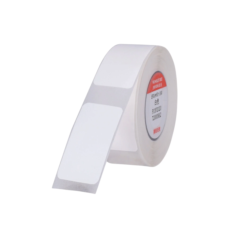 NIIMBOT B18 White Thermal Label - 190 Label/Roll - EW14*30